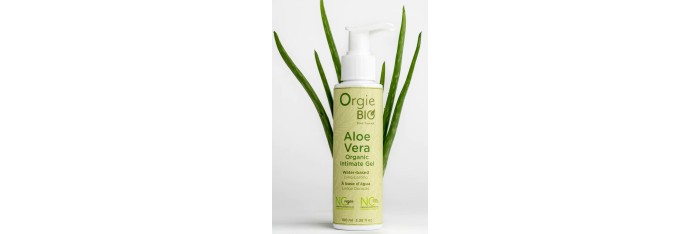 Gel Intime Bio à Base dEau à l'Aloe Vera