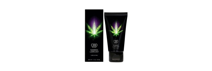 Lubrifiant retardant eau et CBD 50ml