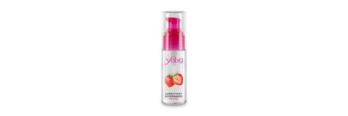 Lubrifiant parfumé fraise 50ml - Yoba