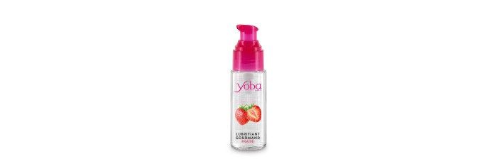 Lubrifiant parfumé fraise 50ml - Yoba