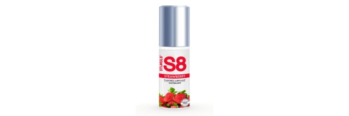 Lubrifiant S8 parfumé fraise 125ml