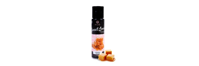 Lubrifiant comestible caramel toffee - 60ml