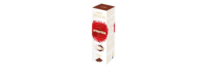 Lubrifiant stimulant chocolat - Attraction