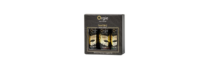 Coffret 3 huiles de massage Sensuel Tantric Collection