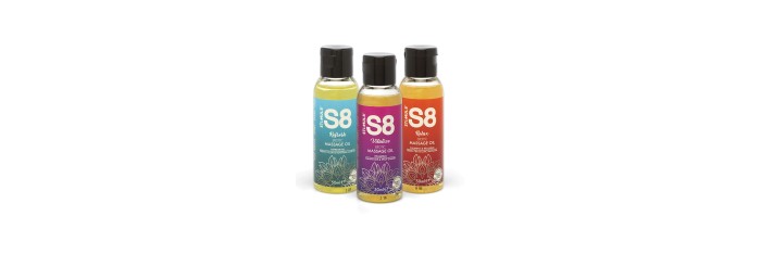 Coffret huiles de massage S8 3x50ml