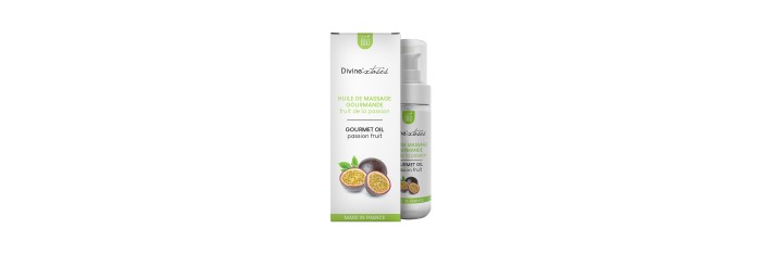 Huile de massage gourmande fruit de la passion - Divinextases