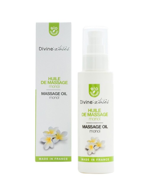 Huile de massage BIO Monoi - Divinextases