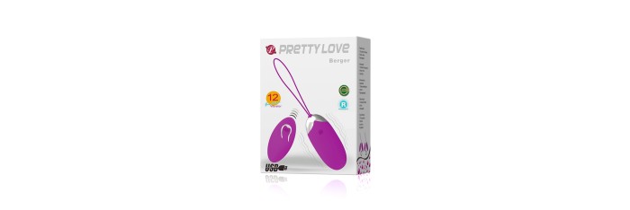 Oeuf vibrant Pretty Love Berger