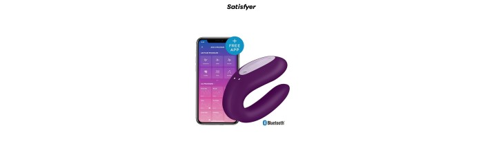 Stimulateur Double Joy violet - Satisfyer