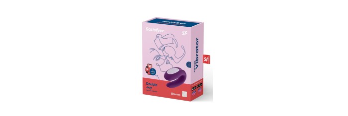 Stimulateur Double Joy violet - Satisfyer