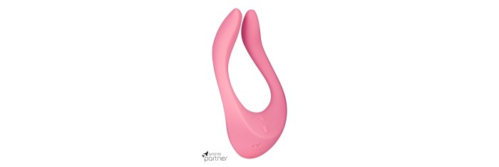 Stimulateur couple Endless Joy rose - Satisfyer