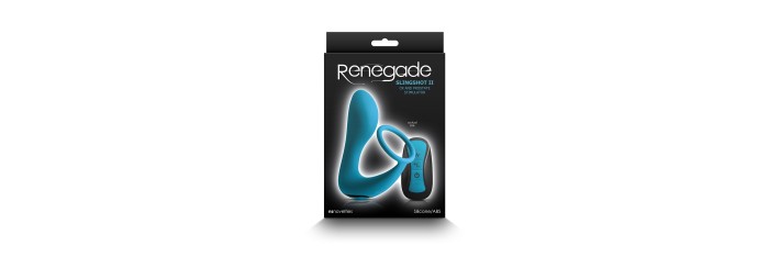 Plug prostatique avec cockring Renegade Slingshot 2