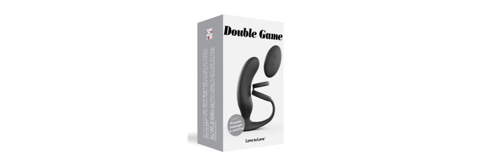 Stimulateur de prostate  cockring Double game