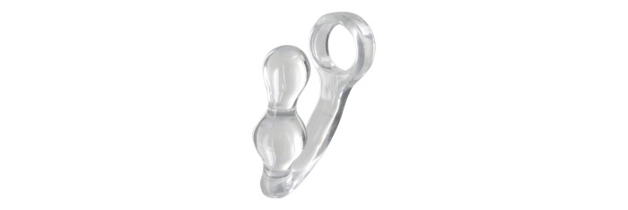 Stimulateur de prostate et cockring transparent