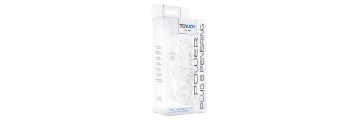 Stimulateur de prostate et cockring transparent