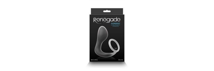 Plug prostatique avec cockring Renegade Slingshot