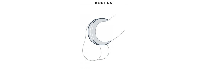 Cockring Ribbed - Boners