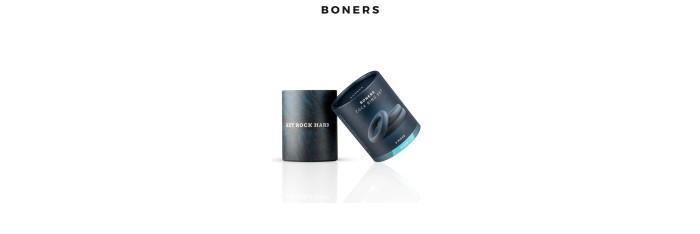 Kit de 3 anneaux de pénis - Boners