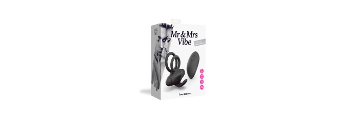 Cockring vibrant télécommandé Mr and Mrs Vibe