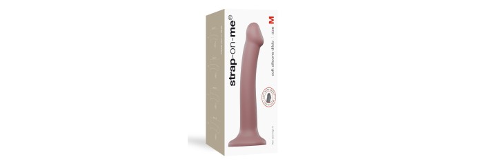 Dildo mono densité vieux rose XL - Strap On Me