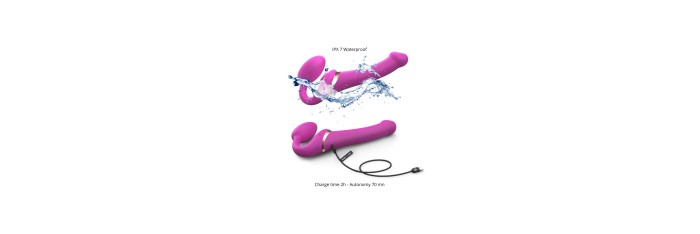 Strap-on-me Multi Orgasm Fuchsia XL