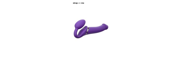 Strap-on-me vibrant violet L