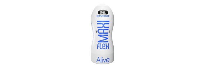 Masturbateur Maxi Flex Oral Experience - Alive