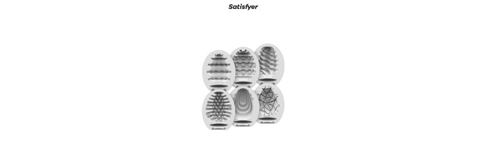 Pack de 6 Satisfyer Eggs assortis