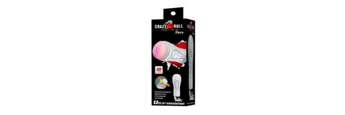 Masturbateur bouche vibrante - Crazy Bull