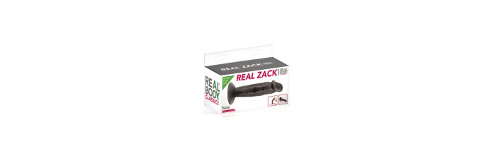 Gode réaliste 16 cm noir - Real Zack