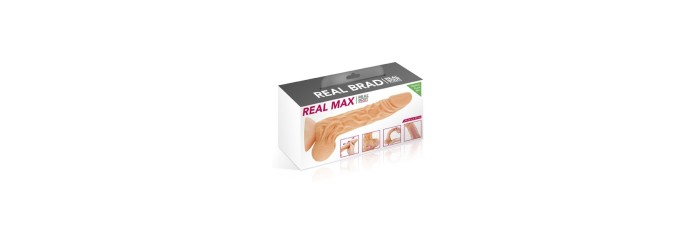 Gode ultra-réaliste 24 cm - Real max