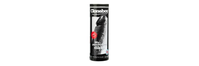 Gode personnalisable noir Cloneboy