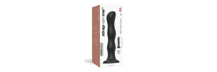 Geisha Dildo XL Noir - Strap-On-Me