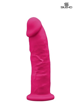 Gode double densité rose 19 cm - Modèle 2