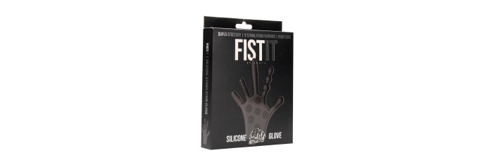 gant de stimulation en silicone - FISTIT