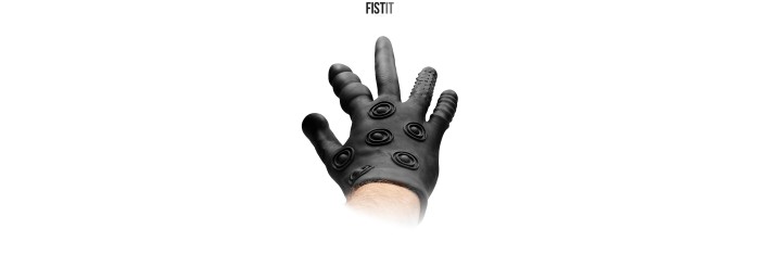 gant de stimulation en silicone - FISTIT