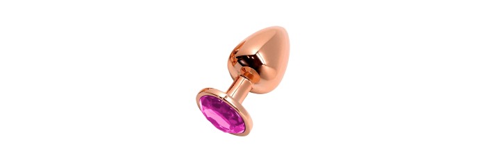 Plug bijou Tralalo rose L - Wooomy