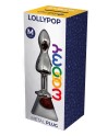 Plug bijou Lollypop rouge M - Wooomy