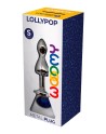 Plug bijou Lollypop bleu S - Wooomy