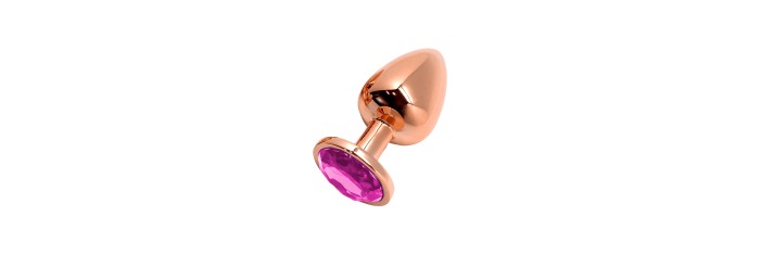 Plug bijou Tralalo rose M - Wooomy