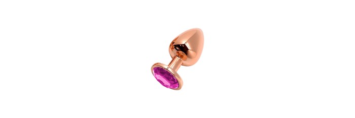 Plug bijou Tralalo rose S - Wooomy