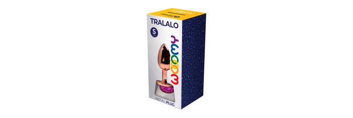 Plug bijou Tralalo rose S - Wooomy