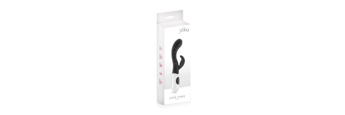 Vibromasseur Rabbit Leola noir - Yoba