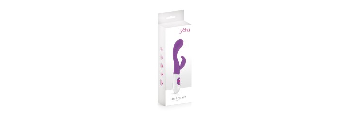 Vibromasseur Rabbit Leola violet - Yoba