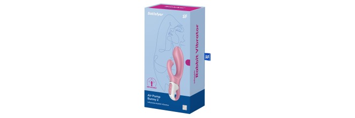 Vibro gonflable Satisfyer Air Pump Bunny 2