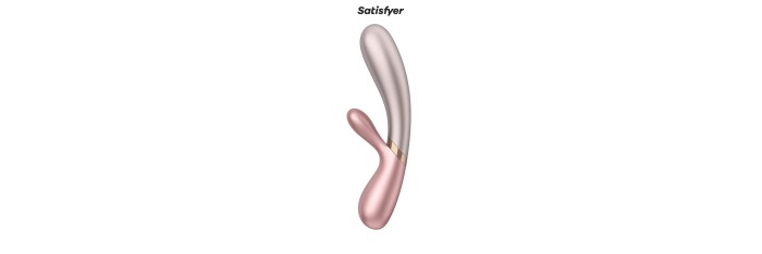 Rabbit chauffant Hot Lover rose - Satisfyer