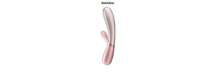 Rabbit chauffant Hot Lover rose - Satisfyer