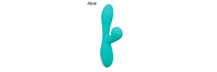 Vibro rabbit Caribbean Shine bleu - Alive