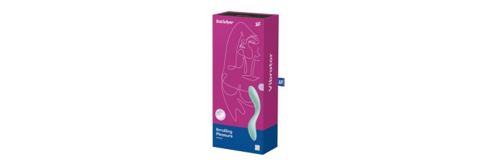 Vibro point G Rrrolling Pleasure menthe - Satisfyer