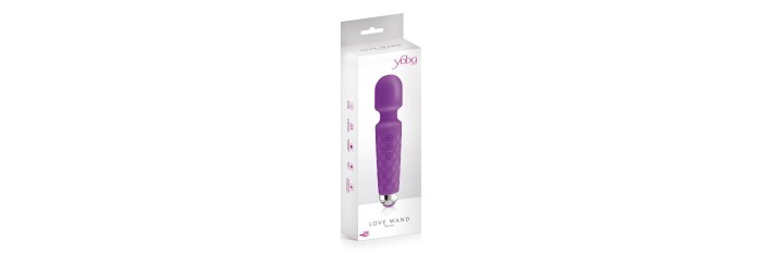 Vibro Love Wand rechargeable violet - Yoba